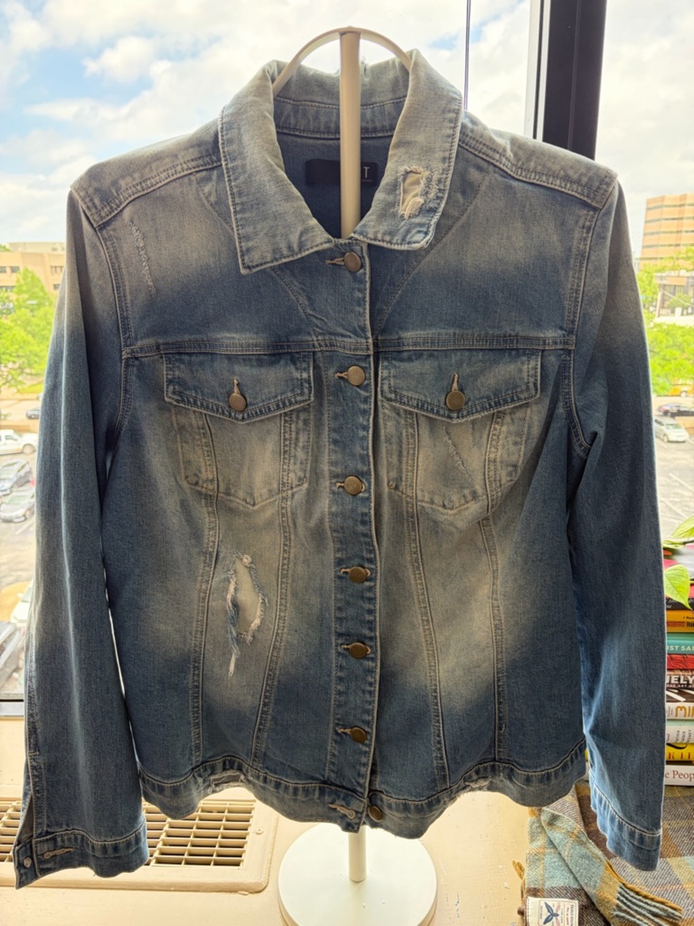 Kut from the Kloth Light Blue Denim Jacket